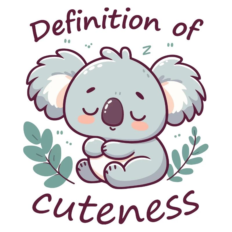 Définition de mignon mignon ours koala australien