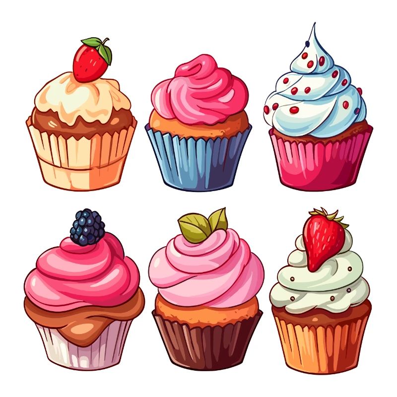 Cupcakes, Cupcake, Candy, Baked Goods