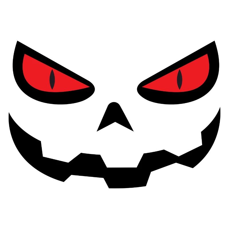 Jack o lantern pumpkin face evil smile fun