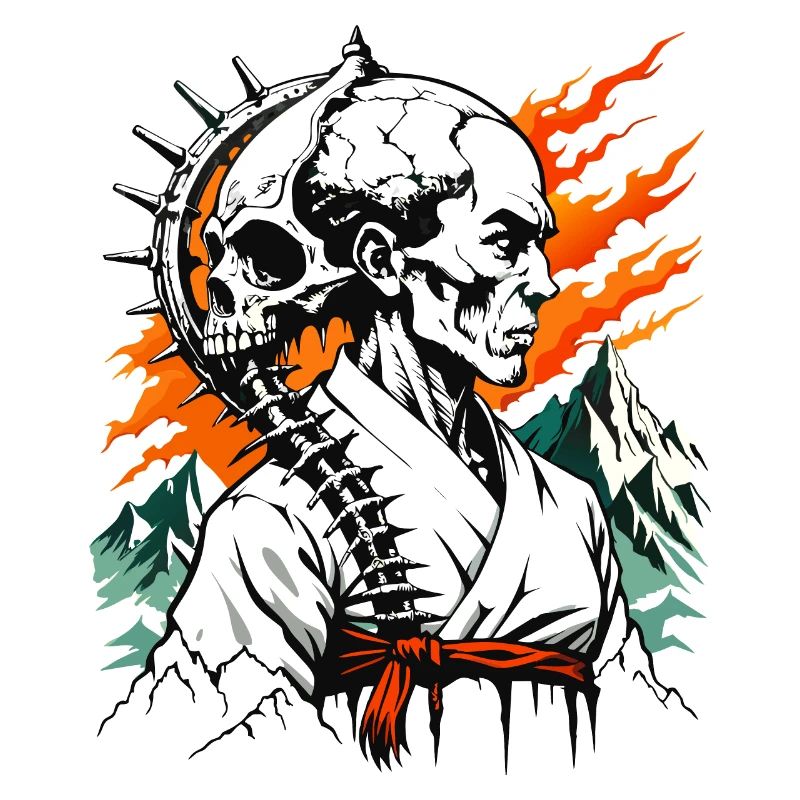 Karate Master Skull // Karate Skull FS0025