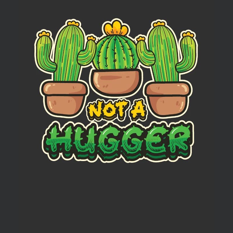 No hugging cactus