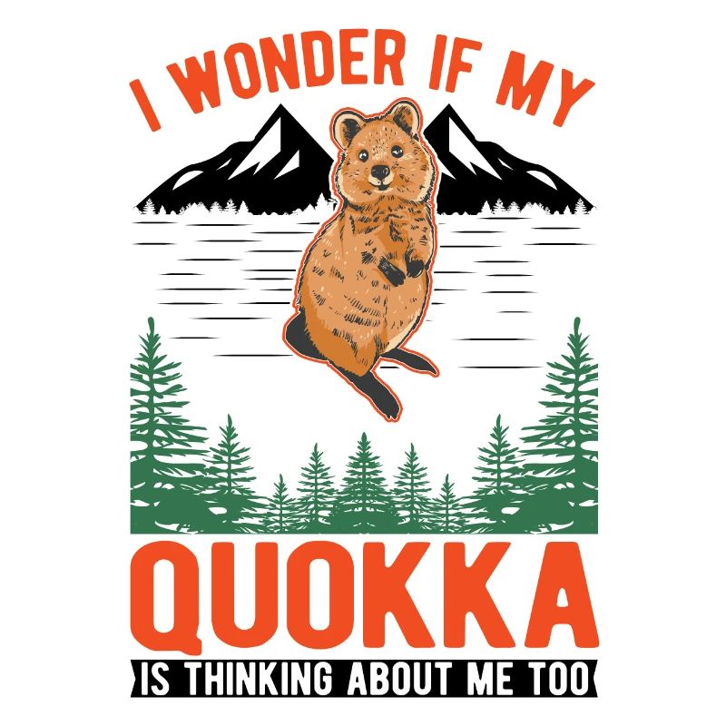 Quokka Gift Kangourou à queue courte