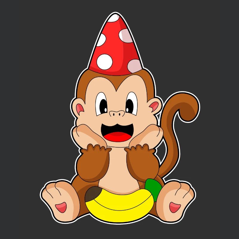 Monkey Party Hat