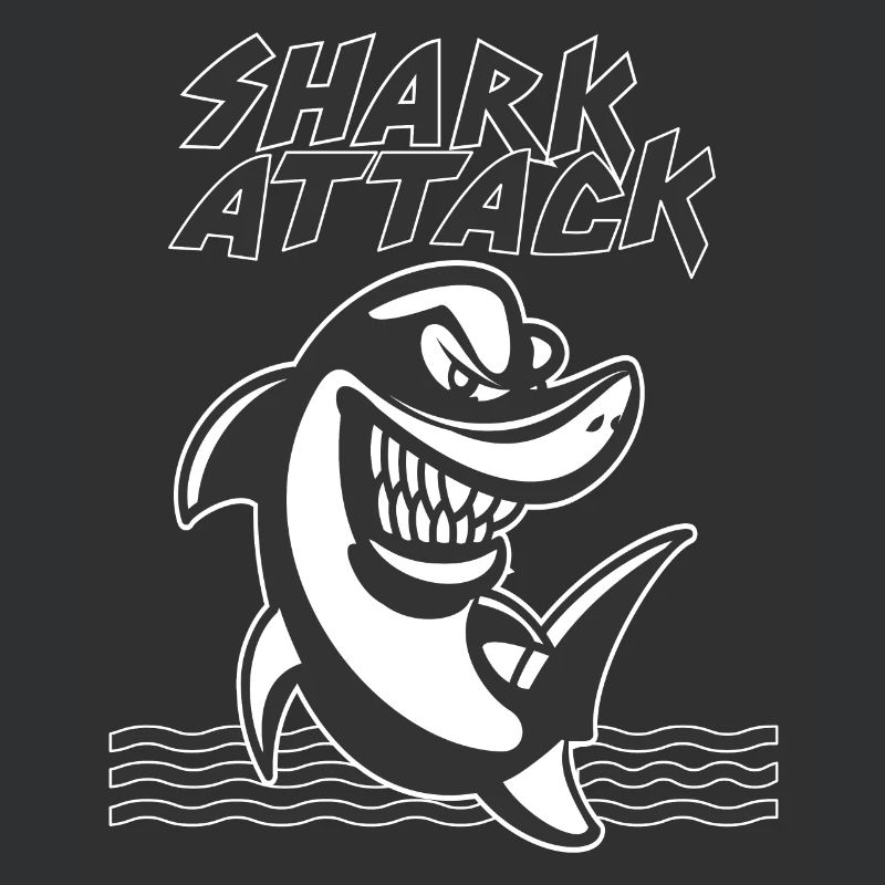 Shark Attack Oceanographer Diver Gift