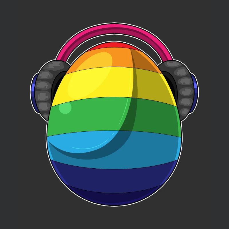 Easter Egg Easter Rainbow Music