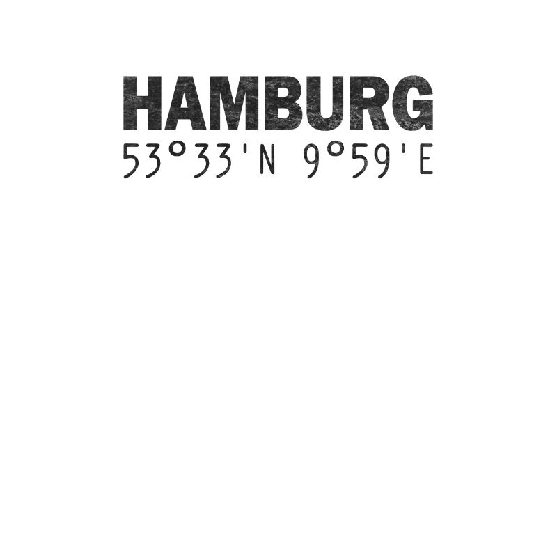 Coordonnées GPS de Hambourg