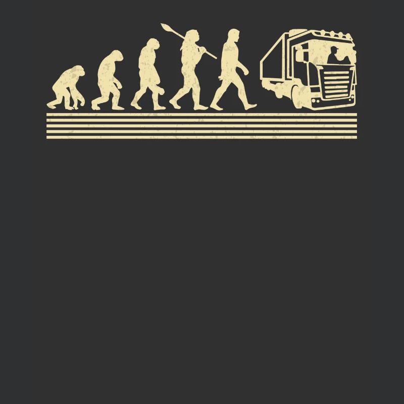 Lkw-fahrer-evolution