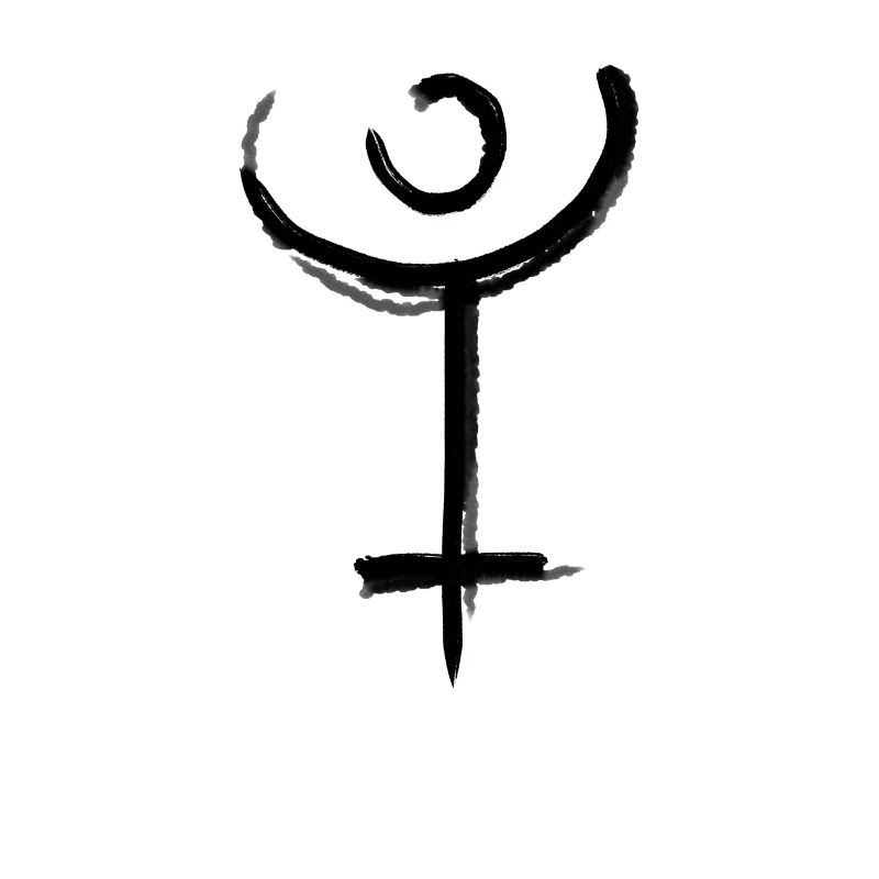 Symbole d’astrologie de Pluton
