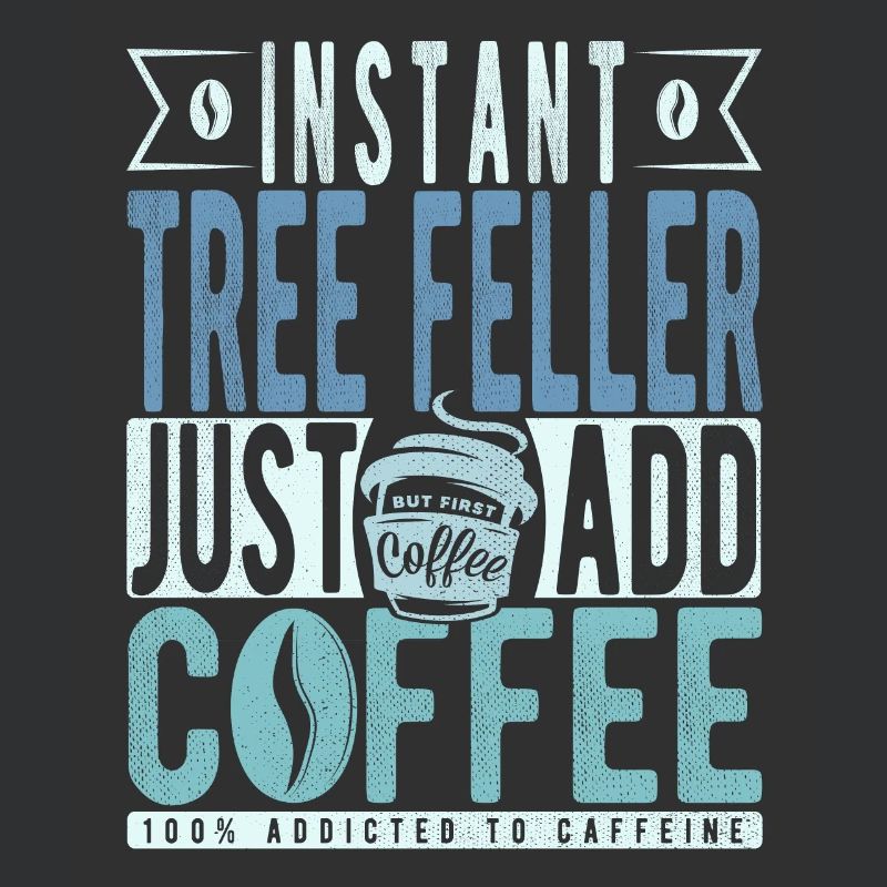 Baum Faller Kaffee Spruch