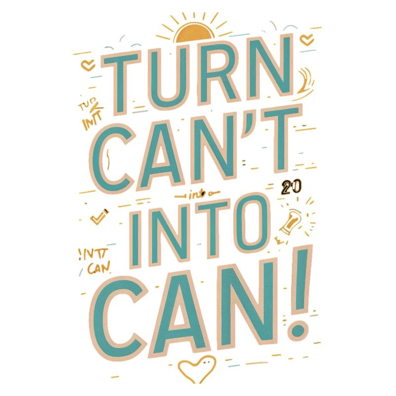 Transformez la canette en canette de motivation