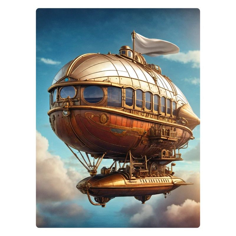 Dirigeable steampunk 1.3