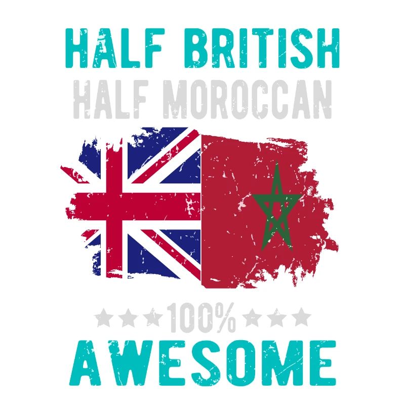 Moitié britannique moitié marocain