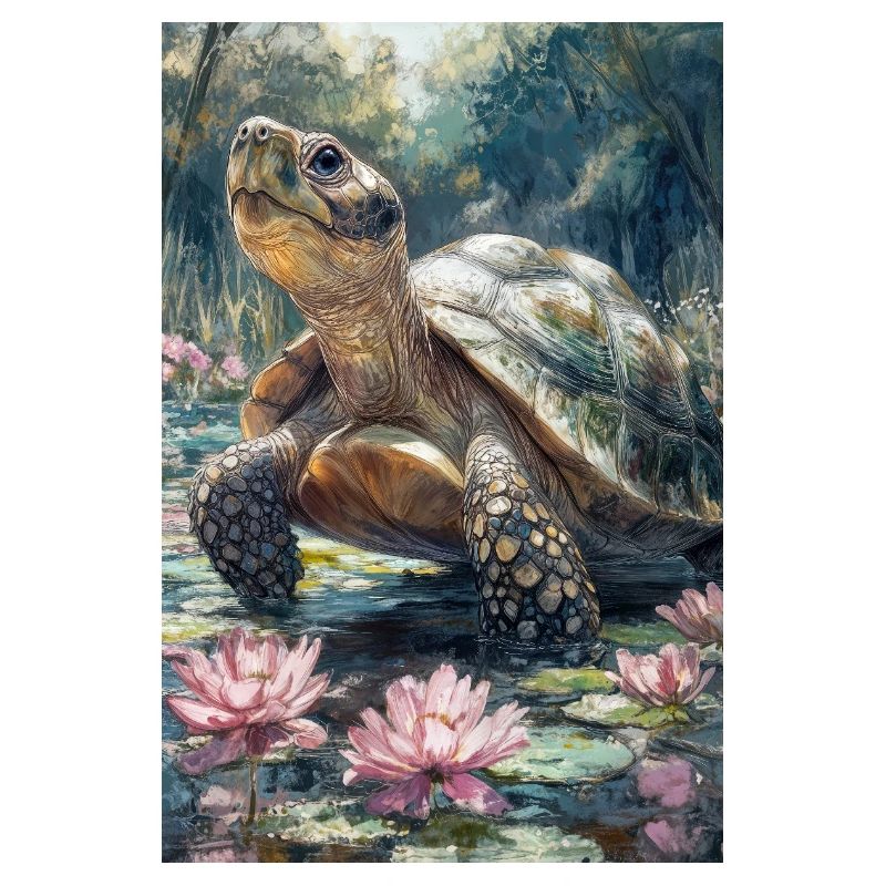 Illustration einer Schildkröte