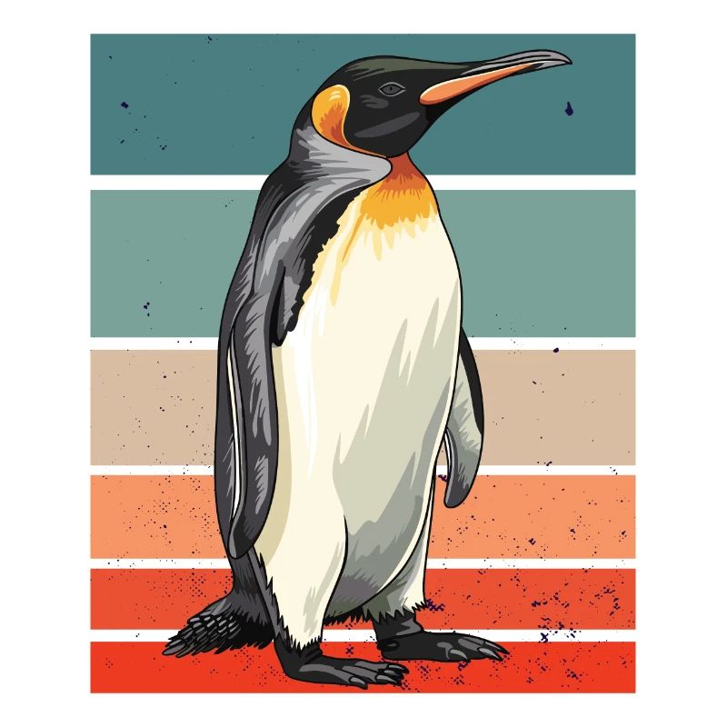 Pingouin rétro