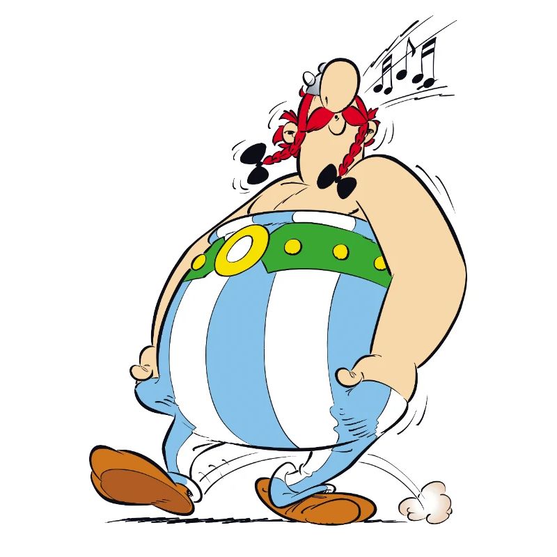 Asterix & Obelix - Obelix singt