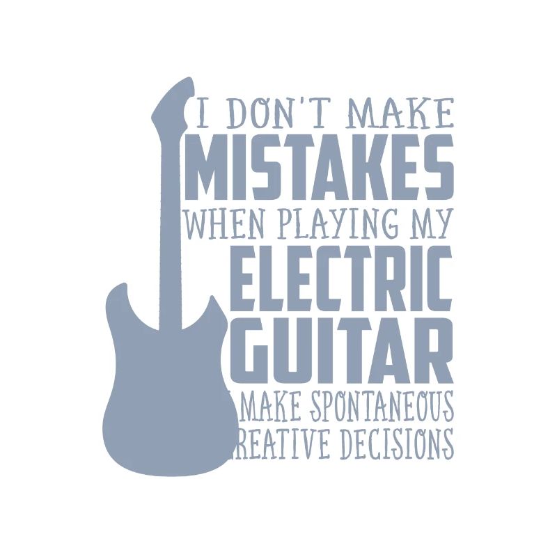 Vater mit E-Gitarre