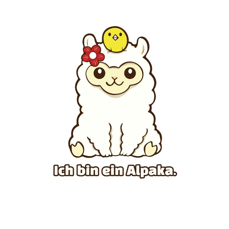 Ich bin ein Alpaka!