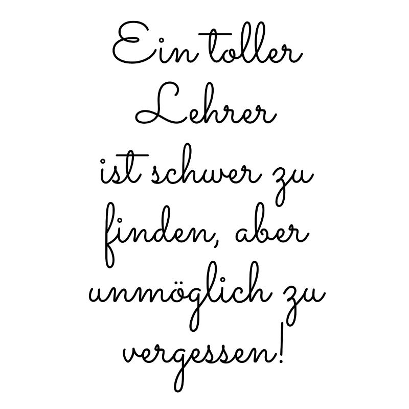 Ein toller Lehrer