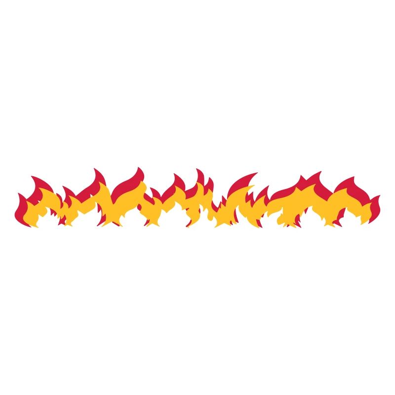 Flammes - ligne de feu