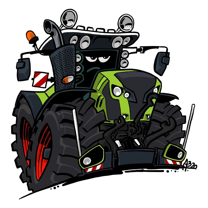 0927 C TRACTOR GREEN