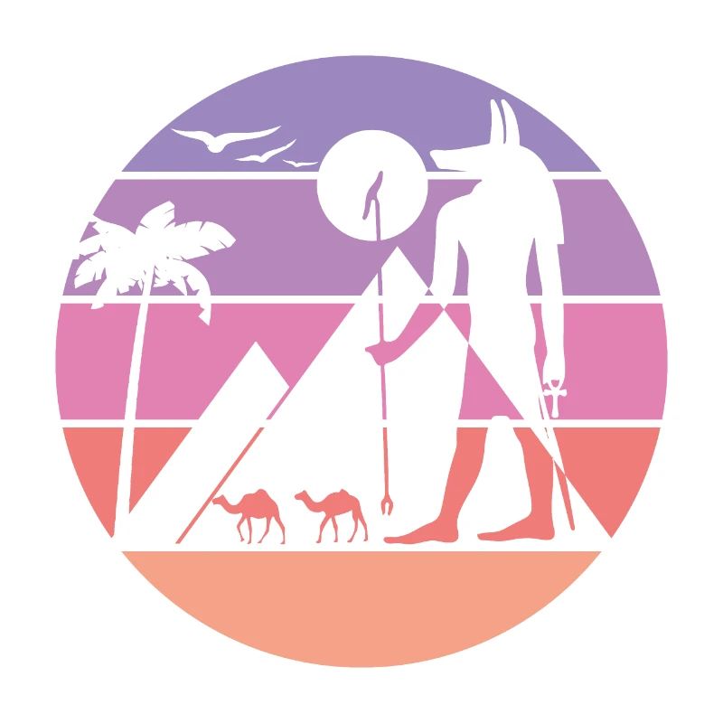 Mythical Silhouette - Anubis