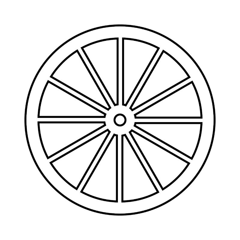 Roue de chariot