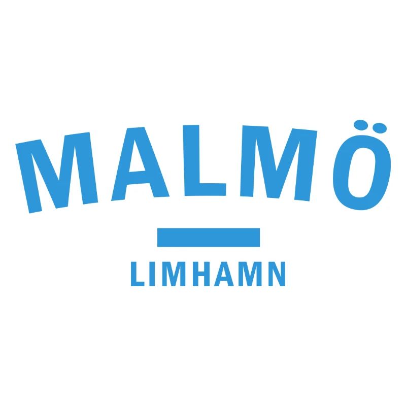 Conception de la silhouette de la ville de Malmö