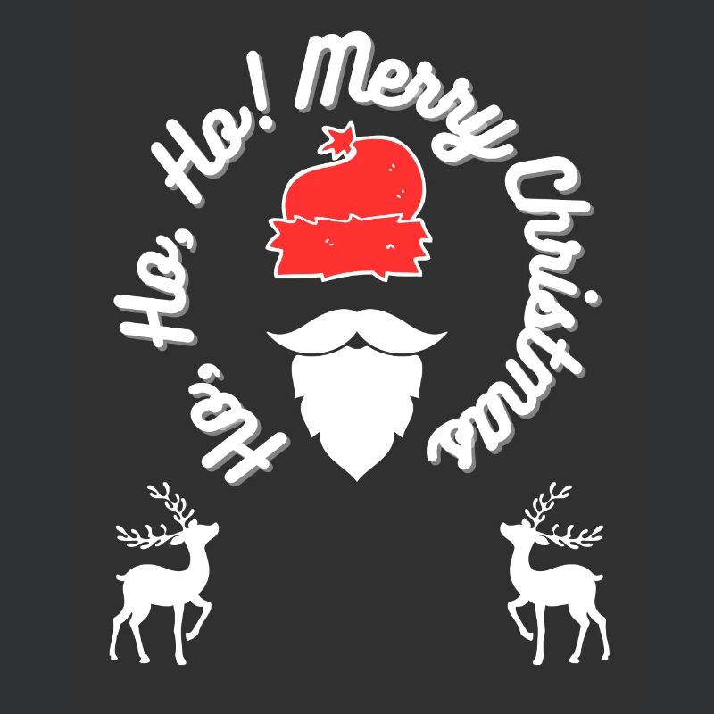 Weihnachtsklassiker - Hohoho - Bart und Mütze