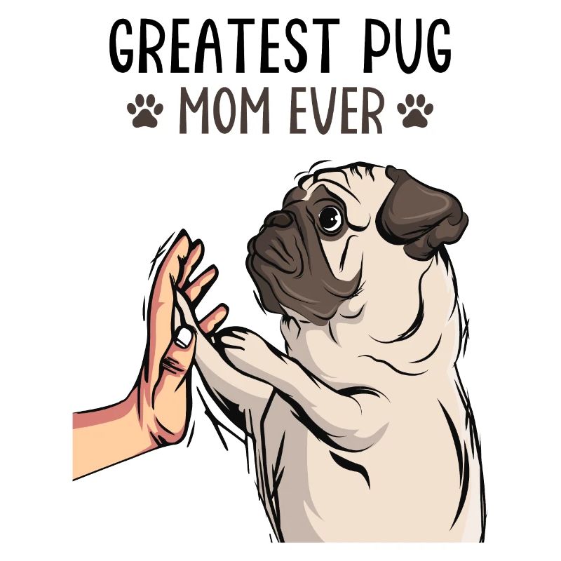 Mops Mama Hunde Frauchen Geschenk