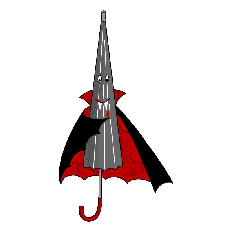 Vampire Screen Dracula Costume Disguise