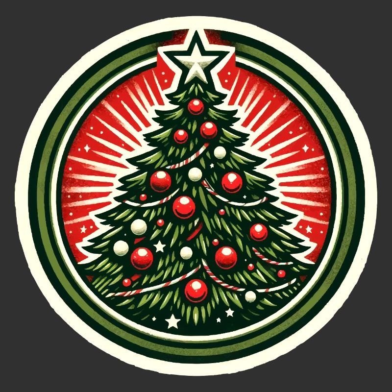 Weihnachtsbaum-Abzeichen