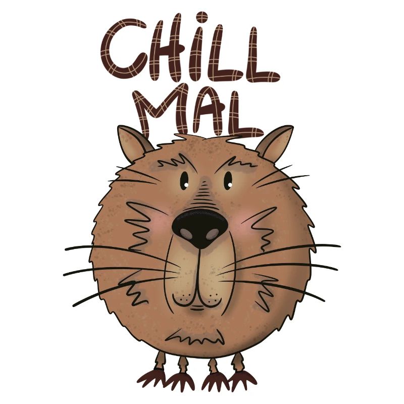 Capybara chill mal