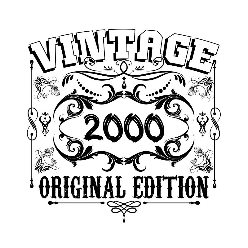 2000 | Vintage Aged Original 2000 birthday gift