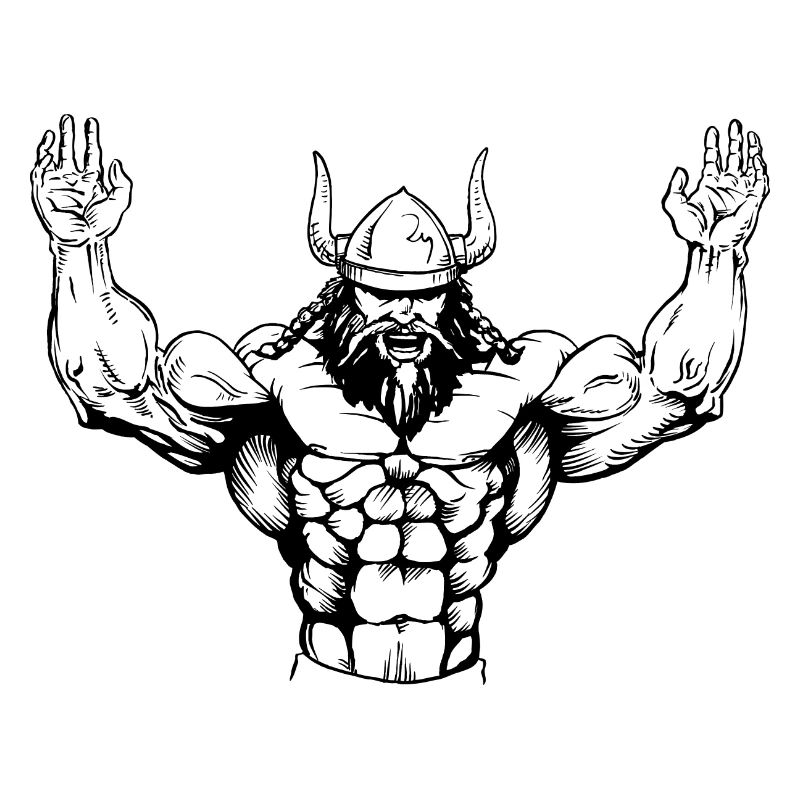 Vikings Viking Bodybuilder Training Gym