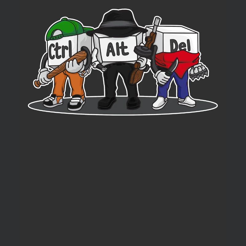 Ctrl Alt Del Computer Admin Nerd Geek Computer Scientist
