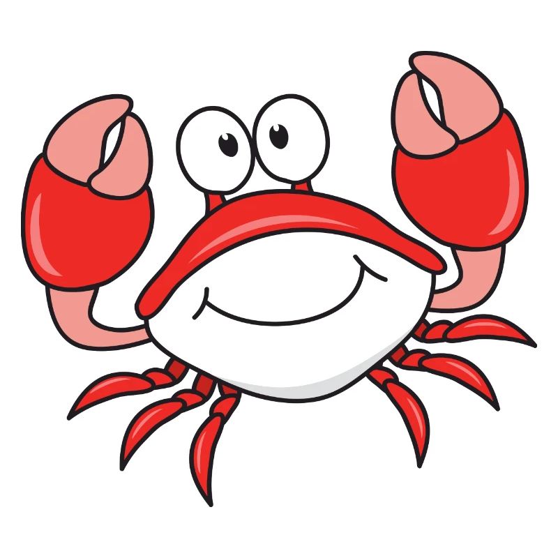 Crustacés du crabe