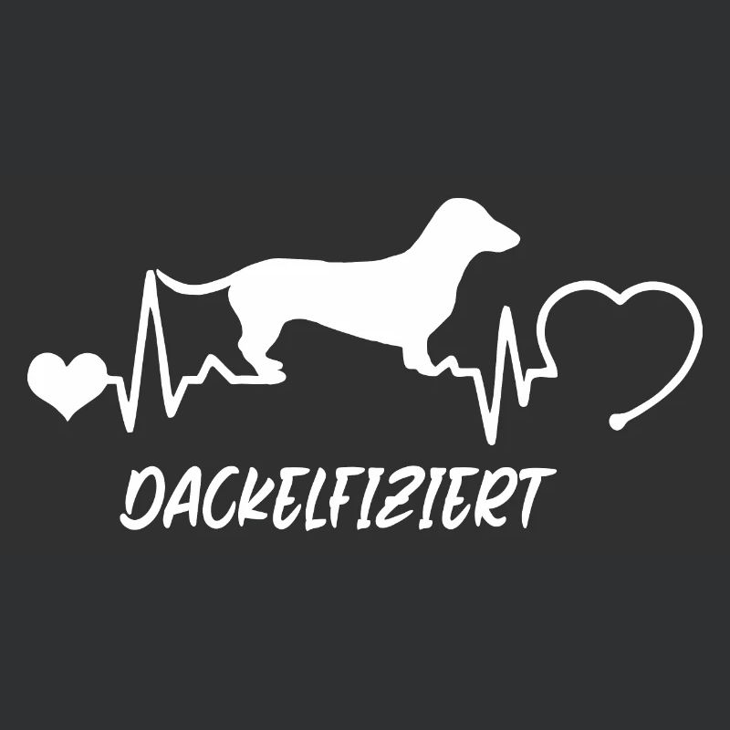 Dackel mit Herzschlag