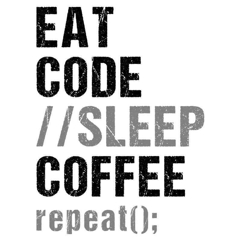 Manger Code Sommeil Café Répéter