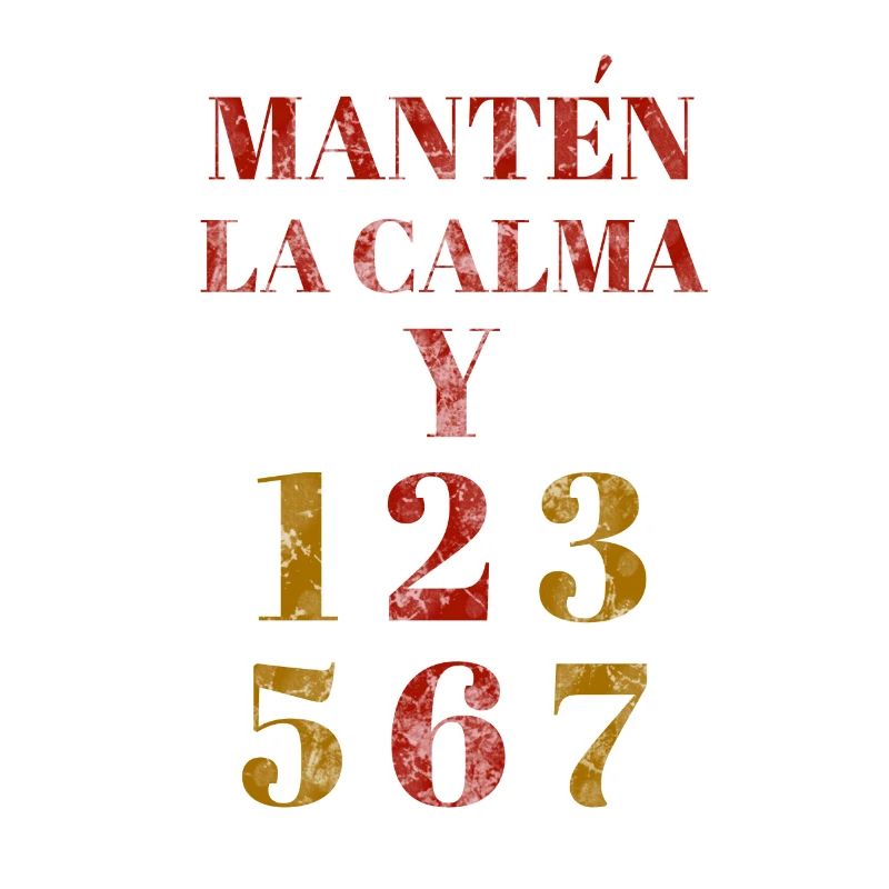 Manten la calma and dance salsa - dance gift