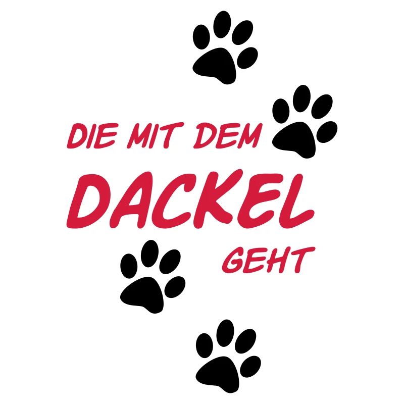 Die mit dem Dackel geht
