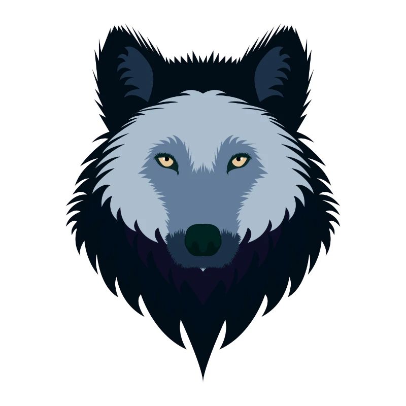 Weiblicher blauer Wolf