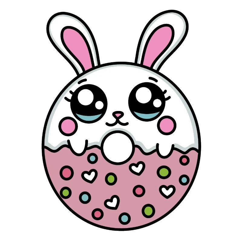 Rabbit donut - Cute donut (Rabbit)