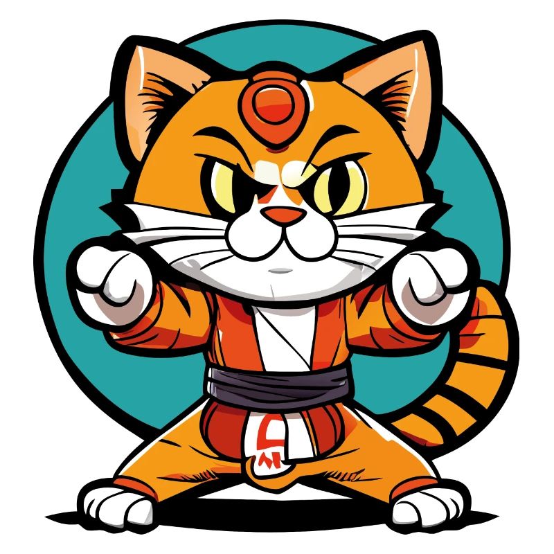 Ninja Katze Karate Kitty