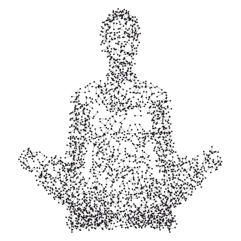 Meditation Dunkle Materie Sammlung (Schwarz)