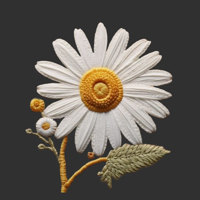 Gesticktes Gänseblümchen