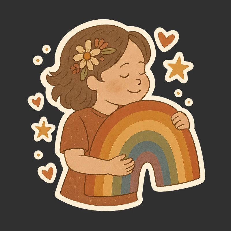 Regenbogen Liebe – Pride Mädchen Design