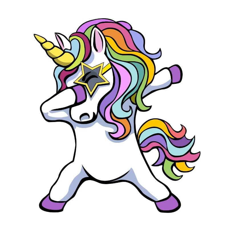 Einhorn Tupfen