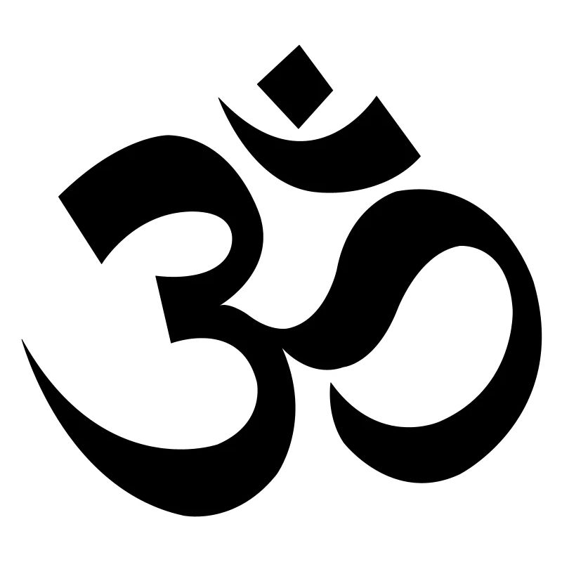Om, mantra, 23 colors freely selectable