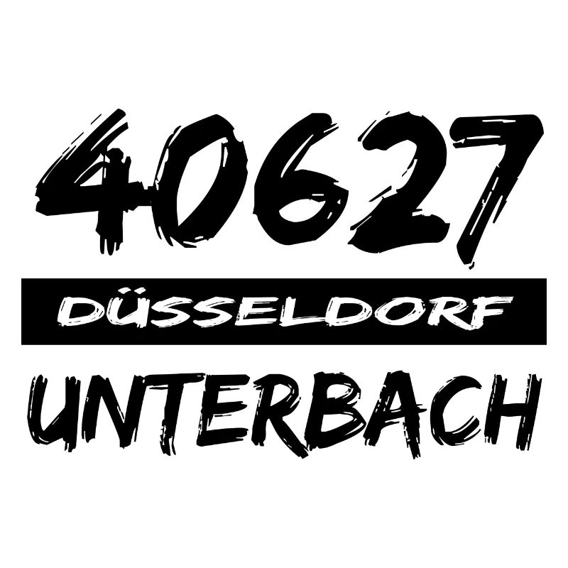 40627 Düsseldorf Unterbach Postleitzahl Tshirt