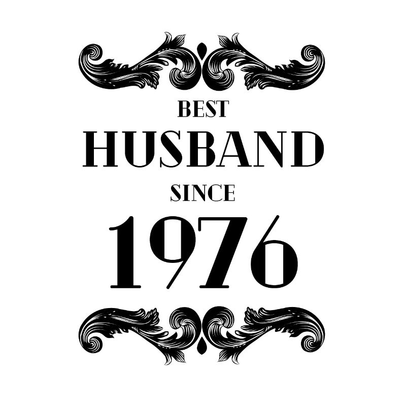 Bester Ehemann seit 1976 Hochzeitstag